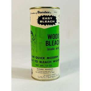 Wartime Refinishing Products Bondex Wood Bleach Brunswick Ohio 1940s Old Stock
